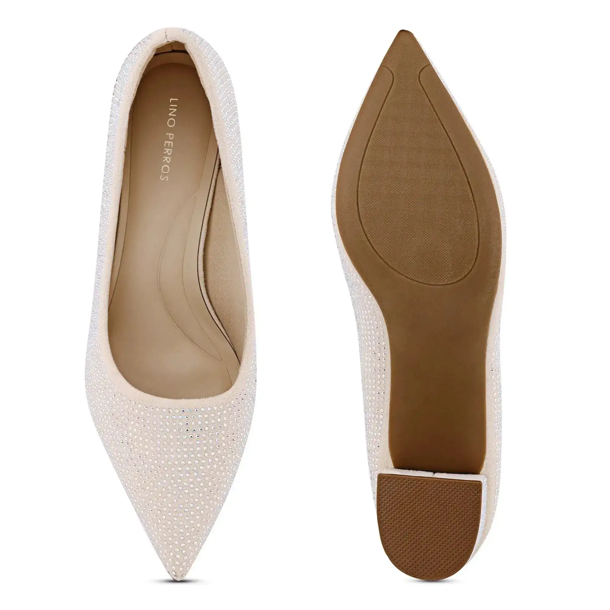 Gabbana Diamond Studded Block Pumps - Image 6