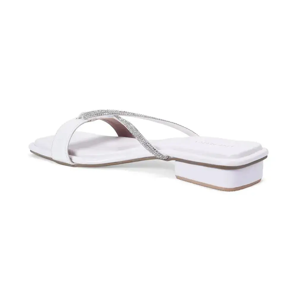 Mary New Look White Flats - Image 5