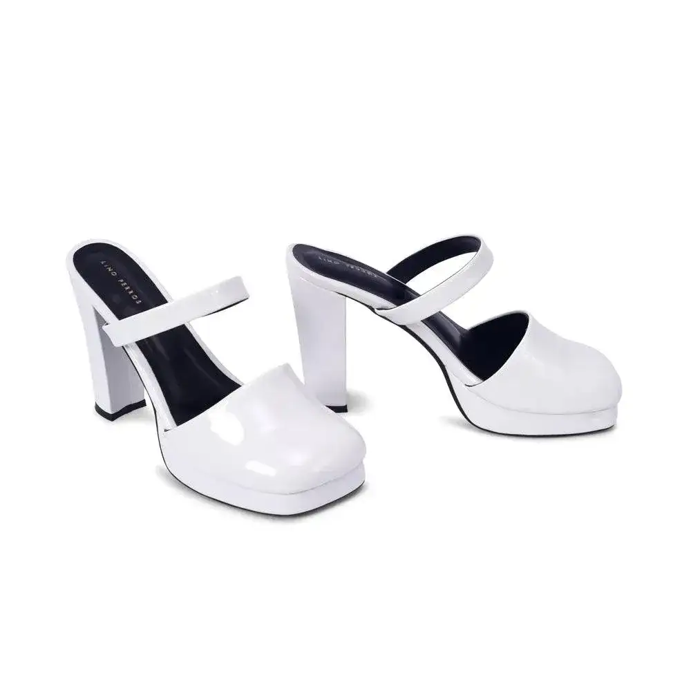 Tiffany Boss Lady Square Toe Pumps - Image 3