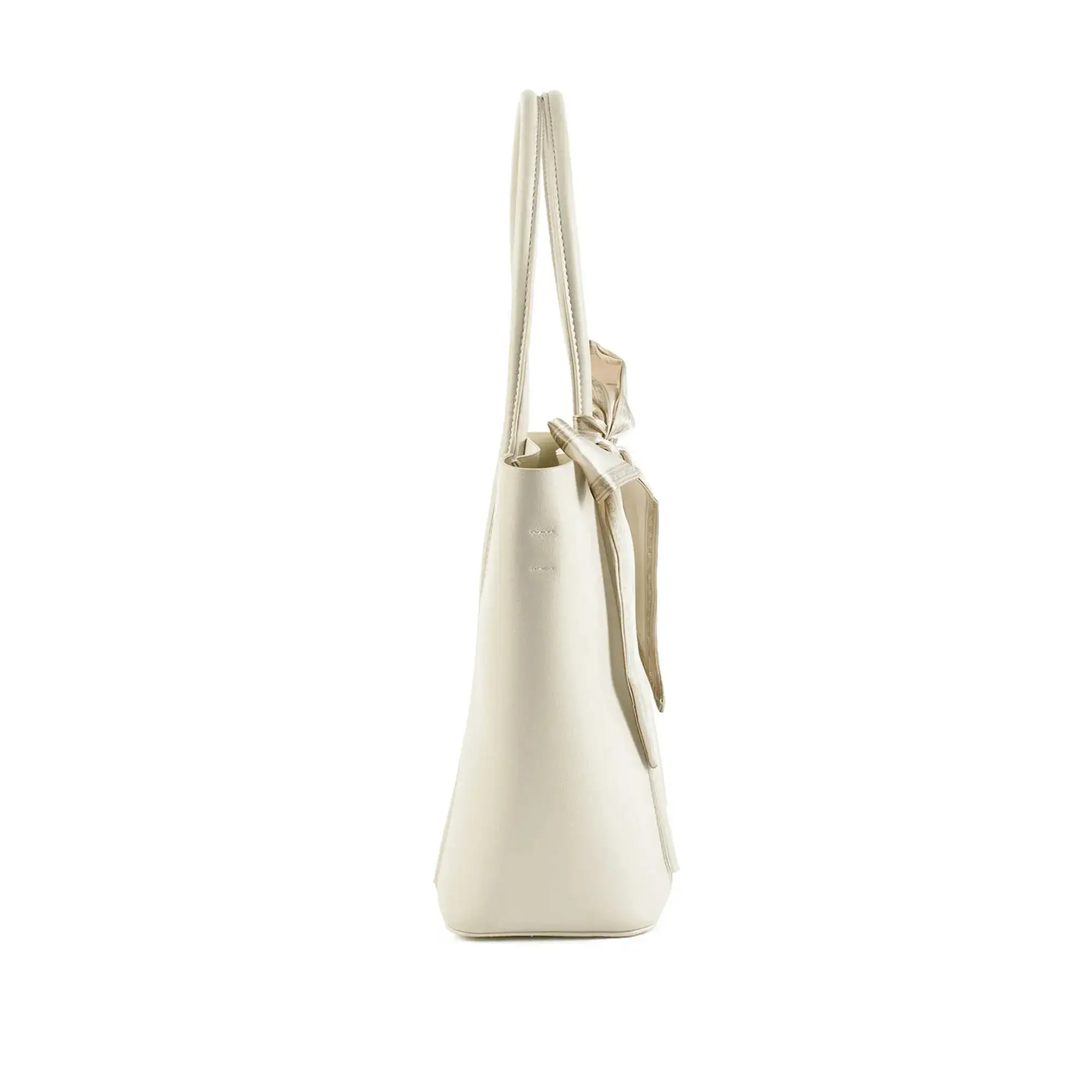 Avril Elevated Everyday Off-White Tote bag - Image 3