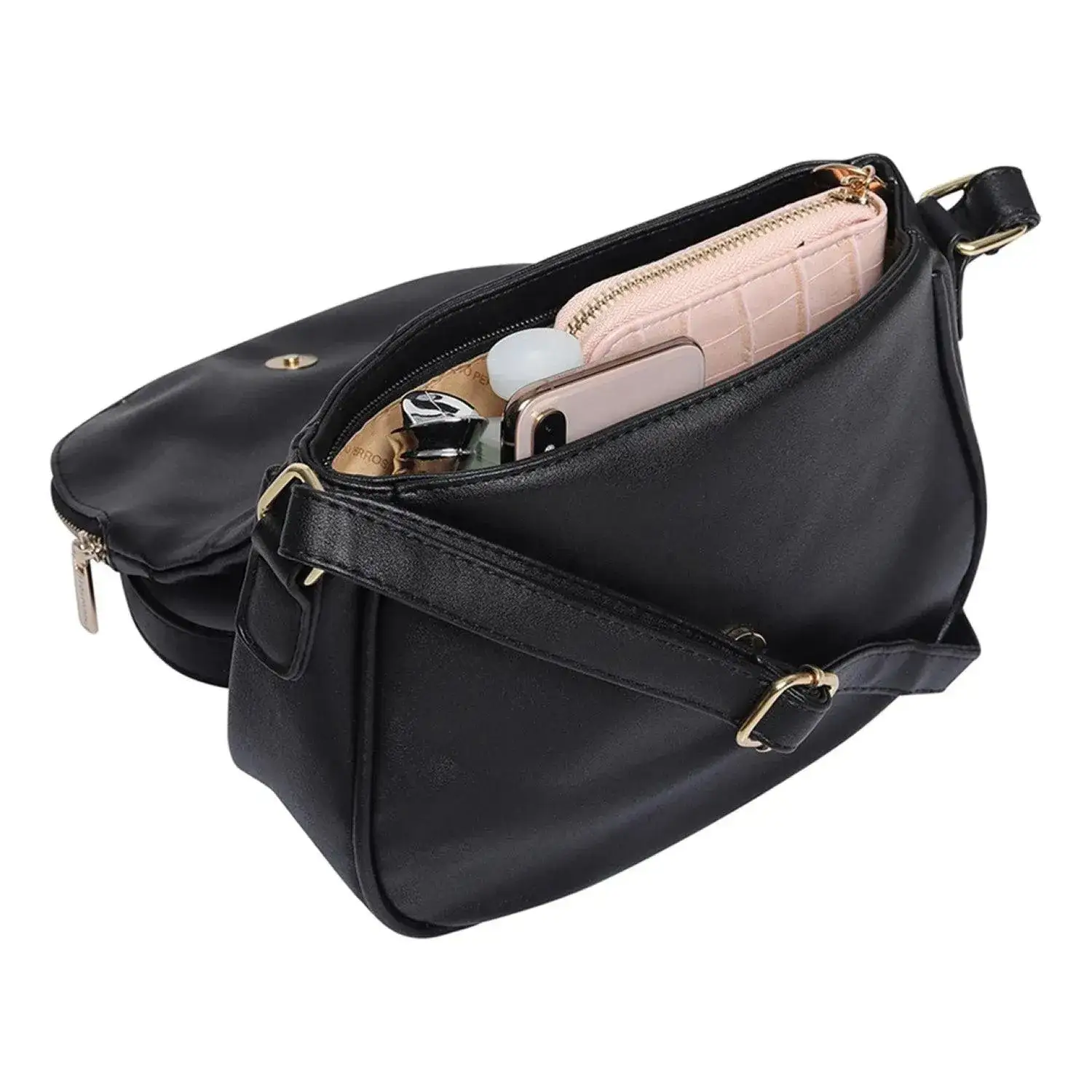 Monroe Class Black Sling Bag - Image 6