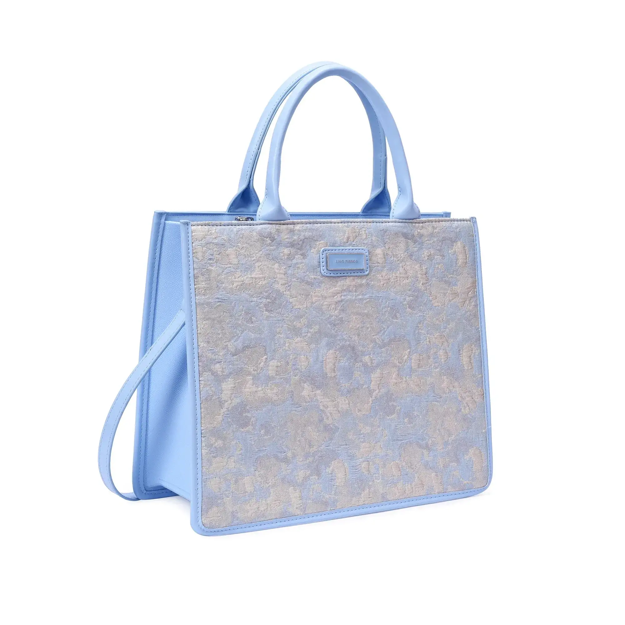 Nelly Date Blue Satchel Bag - Image 3