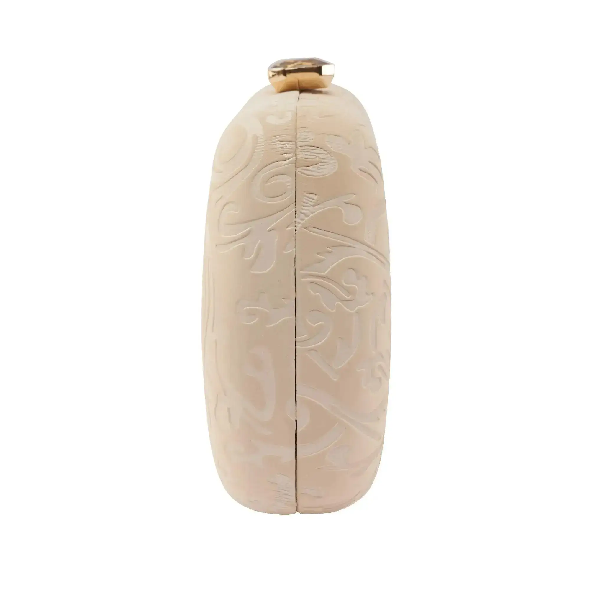Texas Stylish Off White Clutch - Image 3