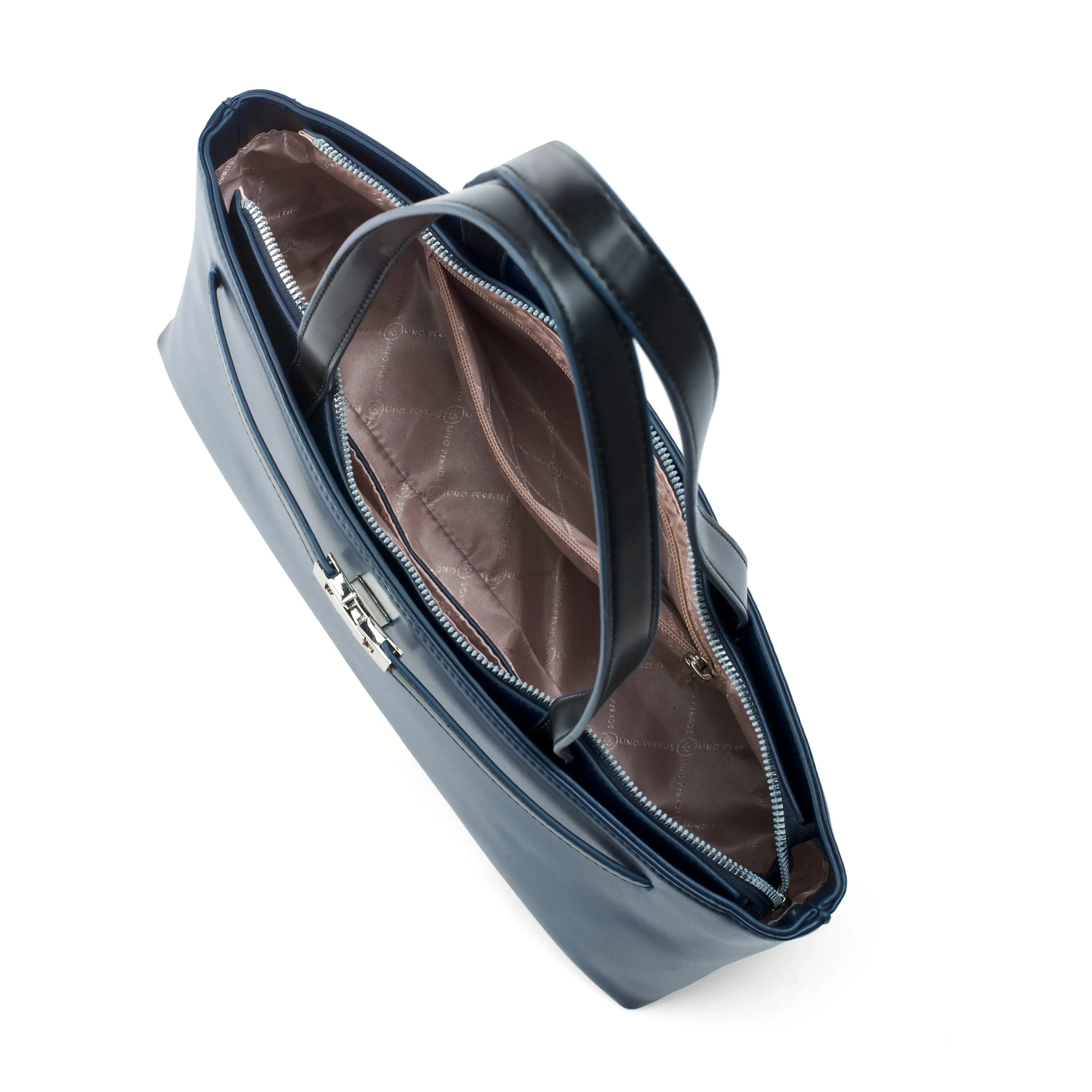 Monroe Tailored Navy Shoulder Bag - Image 9