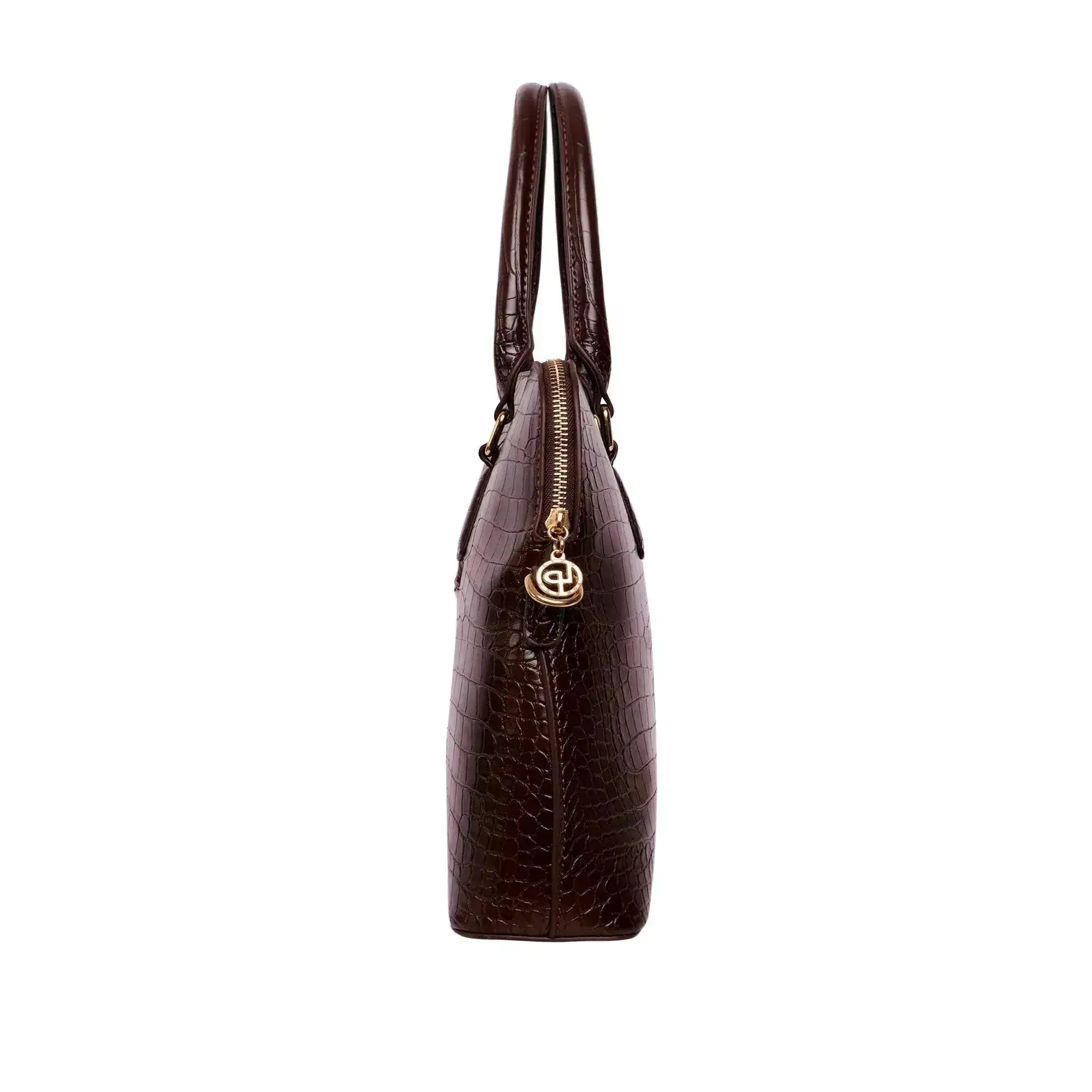 Voyage Confidence Brown Satchel Bag - Image 3